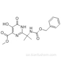 4-PYRIMIDINEKARBOXYLINSYRA, 1,6-DIHYDRO-5-HYDROXY-2- [1-METYL-1 - [[(fenylamino) karbonyl] amino] etyl] -6-oxo-